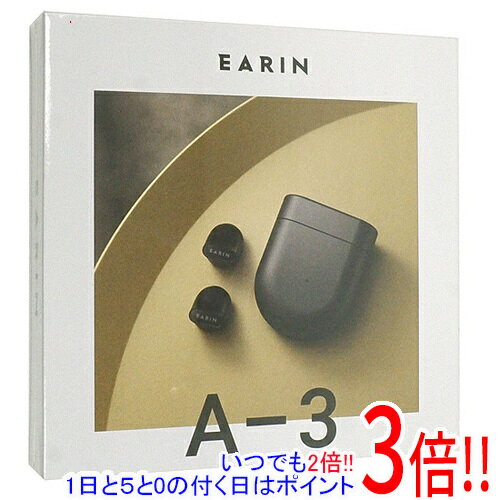 【いつでも2倍！1日と5．0のつく日は3倍！18日も3倍！】EARIN Bluetoothワイヤレスイヤホン EARIN A-3 EI-3011 ブラック