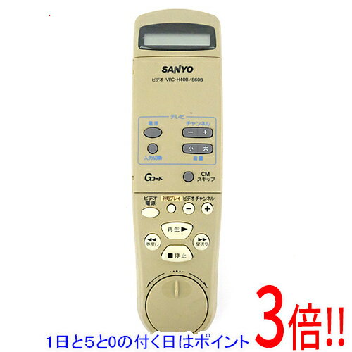 楽天市場】サンヨー ビデオ リモコン（TV・オーディオ・カメラ）の通販