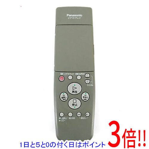 Rakuten - 【1日と5.0のつく日、18日はポイント3倍！】【中古】Panasonic ビデオリモコン VEQ1727