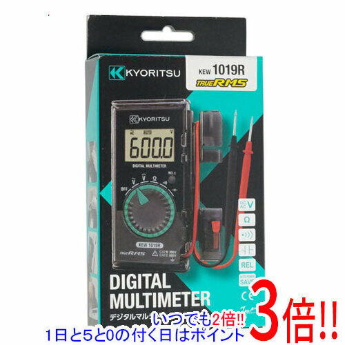 【いつでも2倍！1日と5．0のつく日は3倍！18日も3倍！】共立電気計器 デジタルマルチメータ KEW1019R