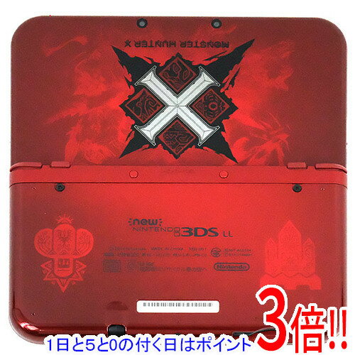 【1日と5.0のつく日、18日はポイント3倍!】【中古】任天堂 New 3DS LL モンスターハンタークロス スペシャルパック 本体のみ 液晶画面いたみ 【1日と5.0のつく日、18日はポイント3倍!】【中古】任天堂 New 3DS LL モンスターハンタークロス スペシャルパック 本体のみ 液晶画面いたみ
