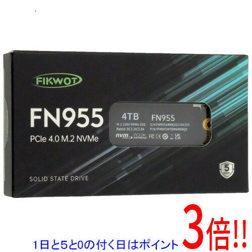 【1日と5.0のつく日、18日はポイント3倍！】Fikwot FN955 SSD 4TB M.2 2280