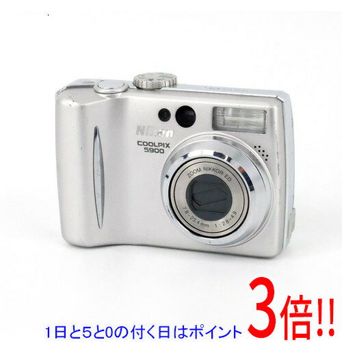 【1日と5.0のつく日、18日はポイント3倍！】【中古】Nikon デジカメ COOLPIX 5900 510万画素 液晶画面いたみ 本体のみ