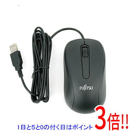 【1日と5.0のつく日、18日はポイント3倍！】【中古】富士通 USB光学式マウス M520 本体のみ 未使用