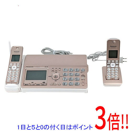【1日と5.0のつく日、18日はポイント3倍！】【中古】Panasonic デジタルコードレス普通紙ファクス(子機1台付き) KX-PD550DL