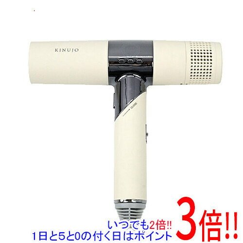 【いつでも2倍！1日と5．0のつく日は3倍！18日も3倍！】【中古】KINUJO キヌージョ Hair Dryer KH201 ホワイト 未使用 1