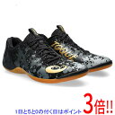 asics アシックス 27.0cm フットサルシューズ TOQUE 8 1113A044 ブラック/ピュアゴールド
