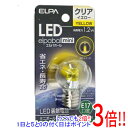 ELPA LED電球 エルパボールmini LDG1CY-G-E17-G249 黄色(3)
