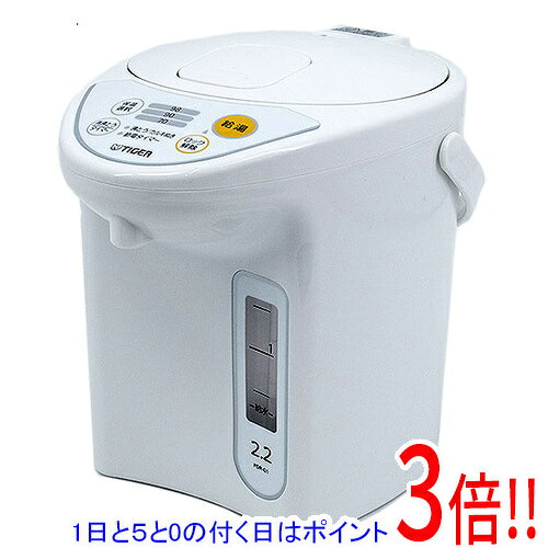 楽天市場】タイガー マイコン電動ポット (2．2l) pdr－g221－w