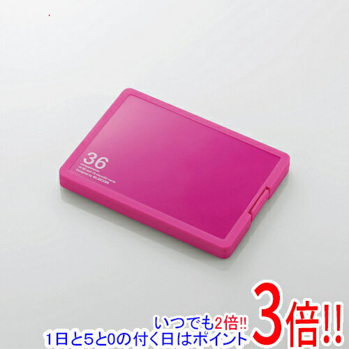 商品名ELECOM SD/microSDカードケース プラスチックタイプ CMC-SDCPP36PN商品状態 新品 商品説明 保存しているデータの確認に便利なインデックスカード付き。SDカードとmicroSDカードを重ねることでコンパクトに...