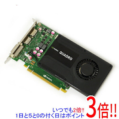 【いつでも2倍 1日と5．0のつく日は3倍 18日も3倍 】【中古】グラフィックボード NVIDIA Quadro K2000 PCIExp 2GB