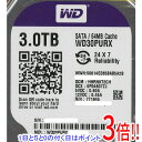 【いつでも2倍!5.0のつく日、18日は3倍!】【中古】Western Digital製HDD WD30PURX 3TB SATA600 8000〜9000時間...