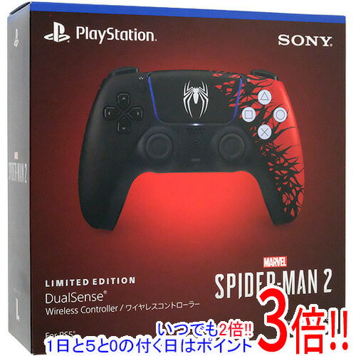 【いつでも2倍!5.0のつく日、18日は3倍!】SONY ワイヤレスコントローラー DualSense Marvel’s Spider-Man 2 Limited Edition CFI-ZCT1JZ2 【いつでも2倍!5.0のつく日、18日は3倍!】SONY ワイヤレスコントローラー DualSense Marvel’s Spider-Man 2 Limited Edition CFI-ZCT1JZ2