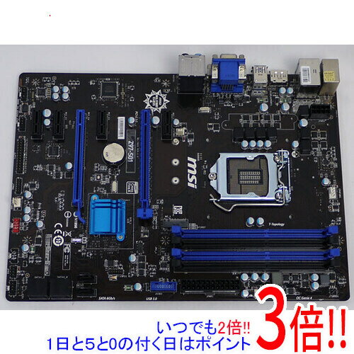 【いつでも2倍！1日と5．0のつく日は3倍！18日も3倍！】【中古】MSI製 ATXマザーボード Z97-S01 LGA1150