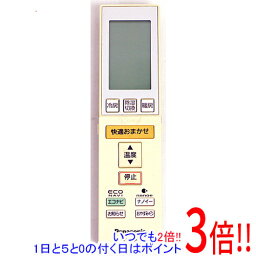 【いつでも2倍！1日と5．0のつく日は3倍！18日も3倍！】【中古】Panasonic エアコンリモコン A75C3584