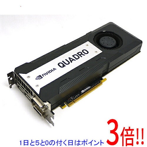 ATI Technologies - 【1日と5.0のつく日、18日はポイント3倍！】【中古】グラフィックボード NVIDIA Quadro K6000 PCIExp 12GB