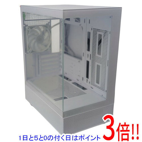 【新品(開封のみ)】 SILVERSTONE ミニタワー PCケース Lucid 04 SST-LD04-W-ARGB 白