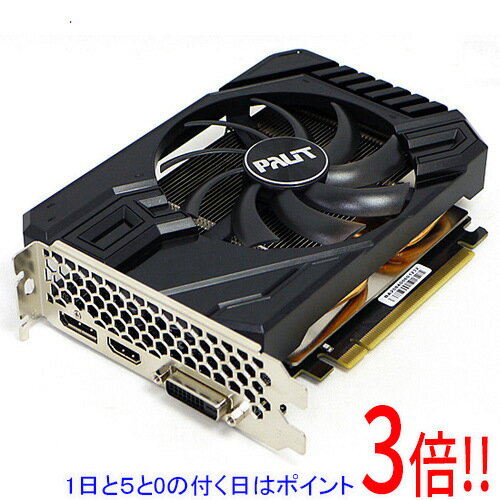 【1日と5.0のつく日、18日はポイント3倍！】【中古】PALIT GeForce GTX 1660 StormX 6GB NE51660018J9-..