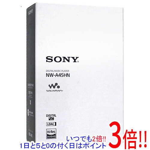 【いつでも2倍！1日と5．0のつく日は3倍！18日も3倍！】【中古】SONY ウォークマン Aシリーズ 専用イヤホン付き NW-A45HN(R) トワイライトレッド/16GB 元箱あり