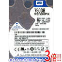 【中古】WesternDigital HDD 2.5inch WD7500BPVX 750GB 9.5mm 1000〜2000時間以内