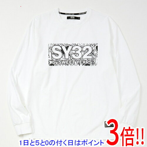 【SY32 SWEET YEARS】レディース ロングスリーブ M ハート総柄 SY32 SWEET YEARS】レディース ロングスリーブ M ハート総柄