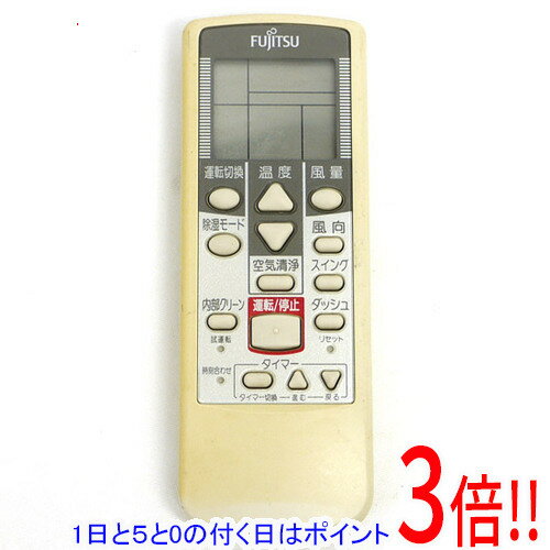 【1日と5.0のつく日、18日はポイント3倍！】【中古】FUJITSU エアコンリモコン AR-NM1