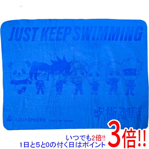 Aqua Sphere アクアスフィア 呪術廻戦 *Aquasphere DRYTOWEL(セイムタオル) ブルー 231107