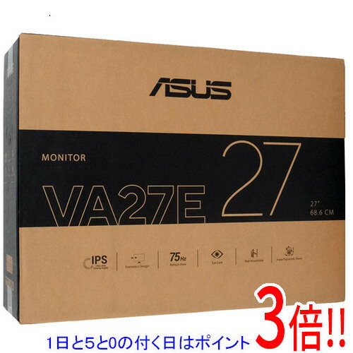 【延長保証対応!!】【1日と5.0のつく日、18日はポイント3倍！】ASUS製 27型 液晶ディスプレイ VA27EQSBY