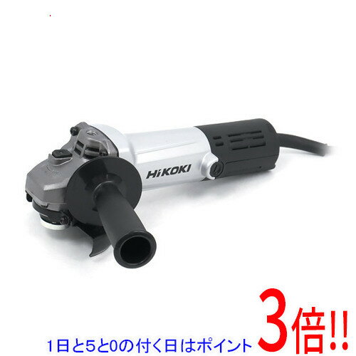 商品名HiKOKI 電気ディスクグラインダ G13SHA (E)商品状態新品 当店では電動工具に関しましての初期不良の対応期間を2週間と定めさせていただいております。 それ以降の使用に関しましての不良は当店で対応致しかねます。 プロ用の専門工具となる為、メーカーでの保証がございません。 予めご了承の上、ご購入の検討をお願い致します。商品説明重負荷作業により強く、最大出力もアップ！ 握りやすい細径ボディφ56mm 3方向にサイドハンドルが取り付け可能 昔ながらのスナップスイッチ (E)仕様は3P可倒式プラグ付き 商品名電気ディスクグラインダ 型番G13SHA (E)仕様タイプ グラインダー 形状 ディスク 動力 電気(コード式) 回転数 9000 rpm 砥石寸法(外径) 125 mm 砥石寸法(穴径) 22 mm 対応電圧 100V 重量 2 kg 標準付属品 レジノイドフレキシブルトイシ、スパナ、サイドハンドル メーカー名HiKOKIその他 ※商品の画像はイメージです。その他たくさんの魅力ある商品を出品しております。ぜひ、見て行ってください。※返品についてはこちらをご覧ください。　