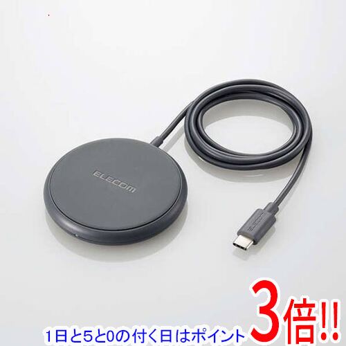 【いつでも2倍!5.0のつく日、18日は3倍!】ELECOM Qi規格対応ワイヤレス充電器 W-QA25DGY ダークグレー 【いつでも2倍!5.0のつく日、18日は3倍!】ELECOM Qi規格対応ワイヤレス充電器 W-QA25DGY ダークグレー