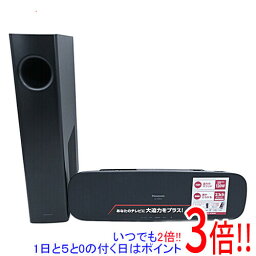 【いつでも2倍！1日と5．0のつく日は3倍！18日も3倍！】Panasonic シアターバー SC-HTB250-K