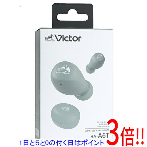 【延長保証対応!!】【1日と5.0のつく日、18日はポイント3倍！】JVC 完全ワイヤレスイヤホン Victor HA-A6T-G グリーン