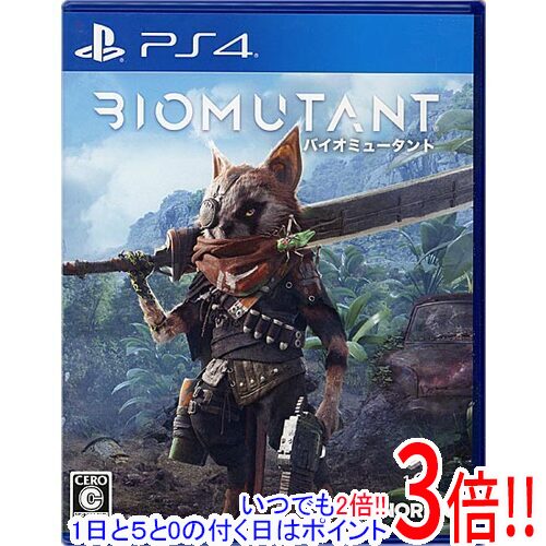 【いつでも2倍!5.0のつく日、18日は3倍!】【中古】バイオミュータント PS4 【いつでも2倍!5.0のつく日、18日は3倍!】【中古】バイオミュータント PS4