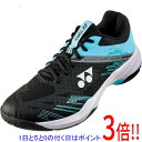 YONEX(ヨネックス) 26.5cm バドミントンシューズ パワークッションカスケードアクセルワイド SHBCA1W ブラック/アイスブルー