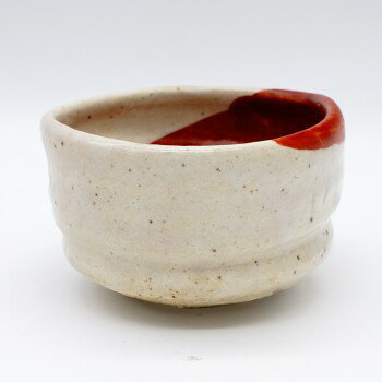 志野赤絵　こふく碗