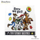 トイストーリー ウォッシュタオル TOYSTORY BESTIES ウッディー バズ ジェシー ブルズアイ ディズニーリゾート限定 エクセル バレンタイン ホワ...
