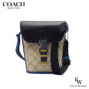 コーチ バッグ COACH アウトレット ショルダーバッグ CH071 QBVFG ライトカーキ×ブラック あす楽 エクセルワールド メンズ ショルダーバック バッグ バック 斜め掛け ブランド プレゼントにも