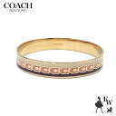 【訳あり】コーチ ブレスレット COACH アクセサリー アウトレット レディーズ バングル C9361 GDPK ゴールド×ピンク あす楽 エクセルワールド ブランド プレゼントにも