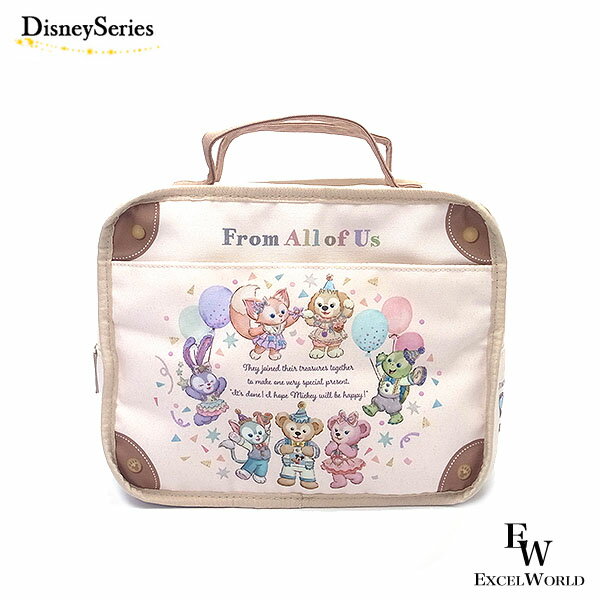ダッフィー＆フレンズのフロムオールオブアス スーベニア ランチケース トート ダッフィー&フレンズ ディズニーシー限定 ダッフィーグッズ エクセルワールド 誕生日 ギフト プレゼントにも ディズニーグッズ かわいいのサムネイル