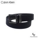 カルバンクライン ベルト（メンズ） カルバンクライン メンズ ベルト Calvin Klein 11CK010025 リバーシブル レザー ブラック×ブラウン エクセルワールド ギフト プレゼントにも メンズ ブランド おしゃれ かっこいい