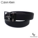 カルバンクライン メンズ ベルト Calvin Klein 11CK010027 リバーシブル レザー ブラック×ブラウン エクセルワールド ギフト プレゼント...