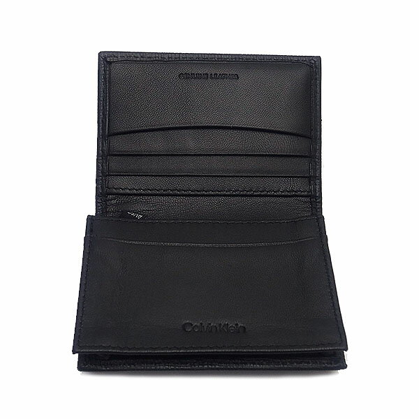 カルバンクライン カードケース Calvin Klein 名刺入れ キーリング 2点セット 小銭入れ付き 31CK330015 専用ボックス付き ブラック エクセルワールド ギフト プレゼントにも メンズ 父の日ギフトにも ブランド 名刺入れ おしゃれ かっこいい財布