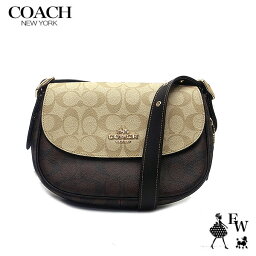 コーチ バッグ COACH アウトレット ショルダーバッグ CB898 IMUOH シグネチャー ブラウン×ブラックマルチ あす楽 エクセルワールド ギフト プレゼントにも レディース ショルダーバック バッグ バック ブランド