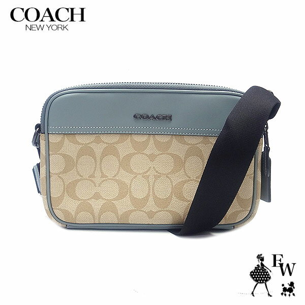 楽天エクセルワールドコーチ バッグ COACH アウトレット ショルダーバッグ CH062 QBVF5 シグネチャー ライトカーキ×セージ あす楽 エクセルワールド ギフト プレゼントにも レディース ショルダーバック バッグ バック ブランド
