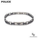 ポリス ブレスレット メンズ ポリス ブレスレット POLICE ステンレス ブレス GB0008701 シルバー エクセルワールド メンズ ブランド プレゼント ギフト TP10