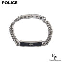 ポリス ブレスレット メンズ ポリス ブレスレット POLICE ステンレス ブレス GB0009001 シルバー エクセルワールド メンズ ブランド プレゼント ギフト TP10