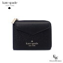 ケイトスペード 財布 kate spade アウトレット カードケース コインケース 小銭入れ パスケース K8715 001 キラキラ グリッター ブラック あす楽 エクセルワールド ギフト プレゼントにも レディース ブランド ウォレット