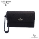 ケイトスペード 財布 kate spade アウトレット 長財布 フォーンウォレット K9255 001 キラキラ グリッター ブラック あす楽 エクセルワールド ギフト プレゼントにも レディース ブランド ウォレット