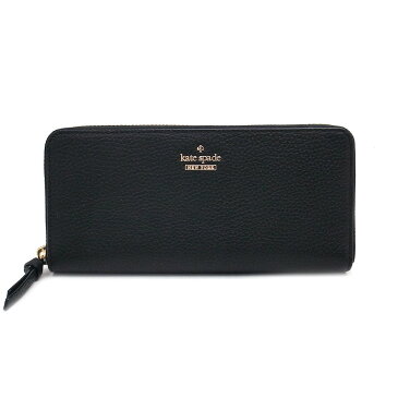 ケイトスペード 財布 アウトレット 長財布 ラウンドファスナー WLRU6517 001 kate spade jackson street lindsey ブラック【あす楽】