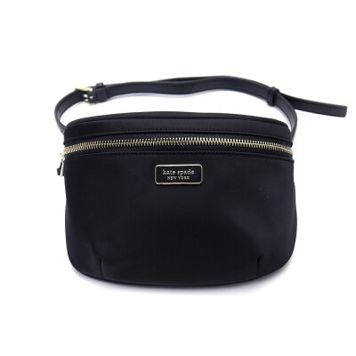 ケイトスペード バッグ アウトレット ウェストポーチ ウェストバッグ WKRU5959 001 kate spade ナイロン ブラック あす楽 エクセルワールド 誕生日 ギフト プレゼントにも バッグ バック レディース ブランド SS